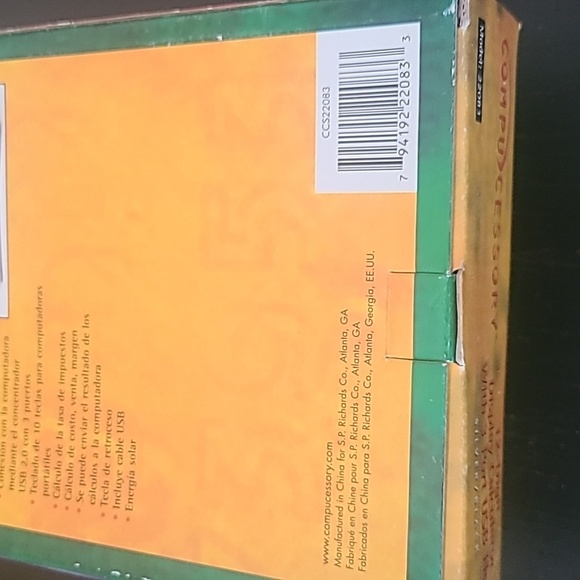 12 digit display calculator 3 port USB hub - Picture 4 of 4